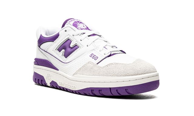 NB 550 Violet Blanc