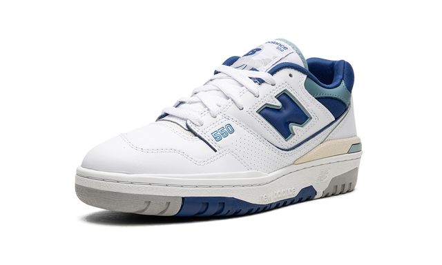 NB 550 White Blue Groove