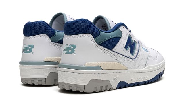 NB 550 White Blue Groove