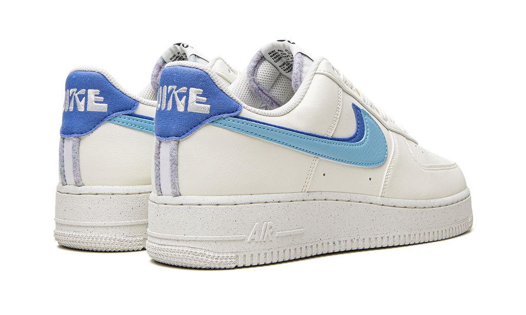 NK Air Force 1 Double Swoosh White Médium Blue