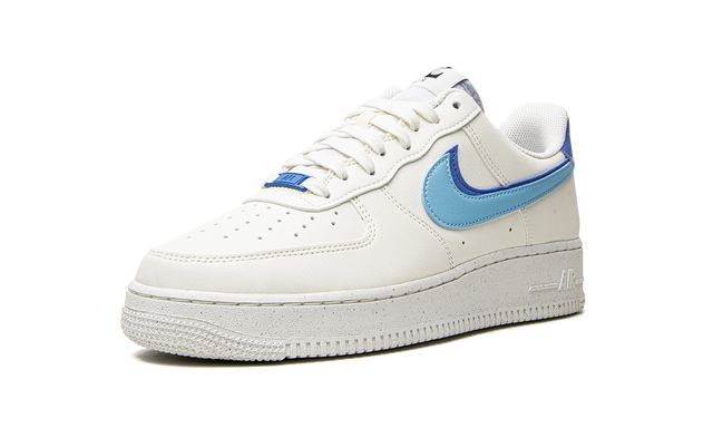 NK Air Force 1 Double Swoosh White Médium Blue