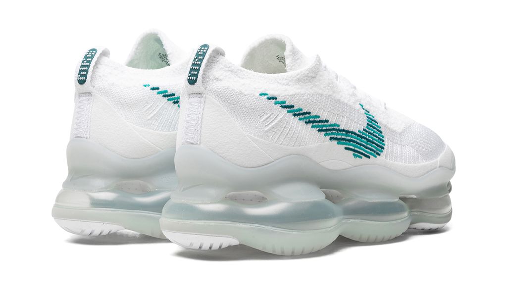 NK Air Max Scorpion FK Blanc Géode Bleu Sarcelle