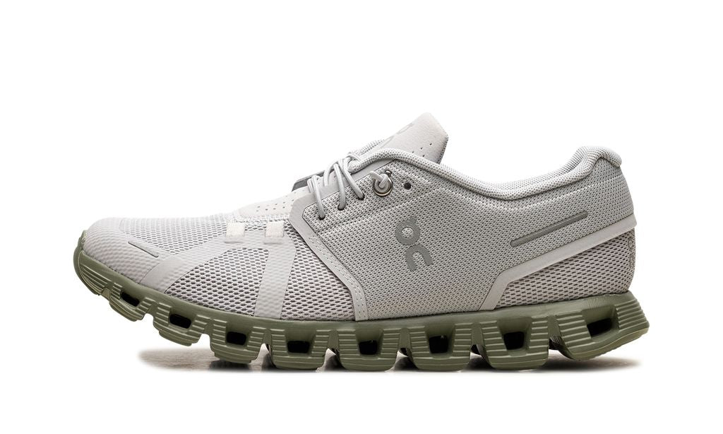 On Cloud 5 Glacier Grey Reseda Green