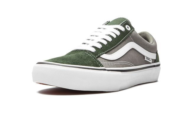 VNS Old Skool Pro Wald / Grau / Weiß