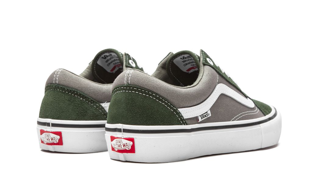 VNS Old Skool Pro Wald / Grau / Weiß