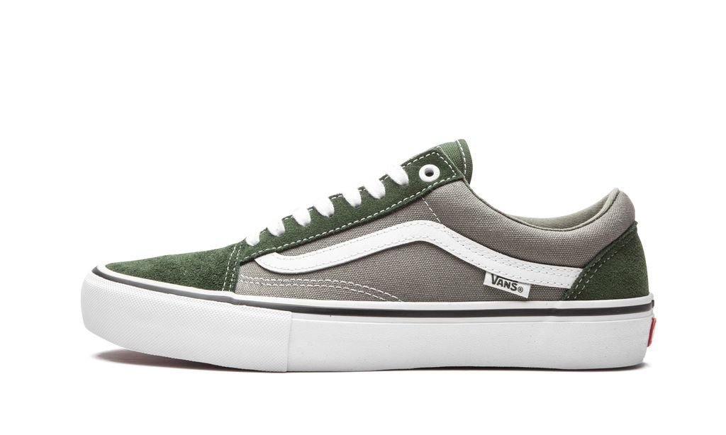 VNS Old Skool Pro Wald / Grau / Weiß