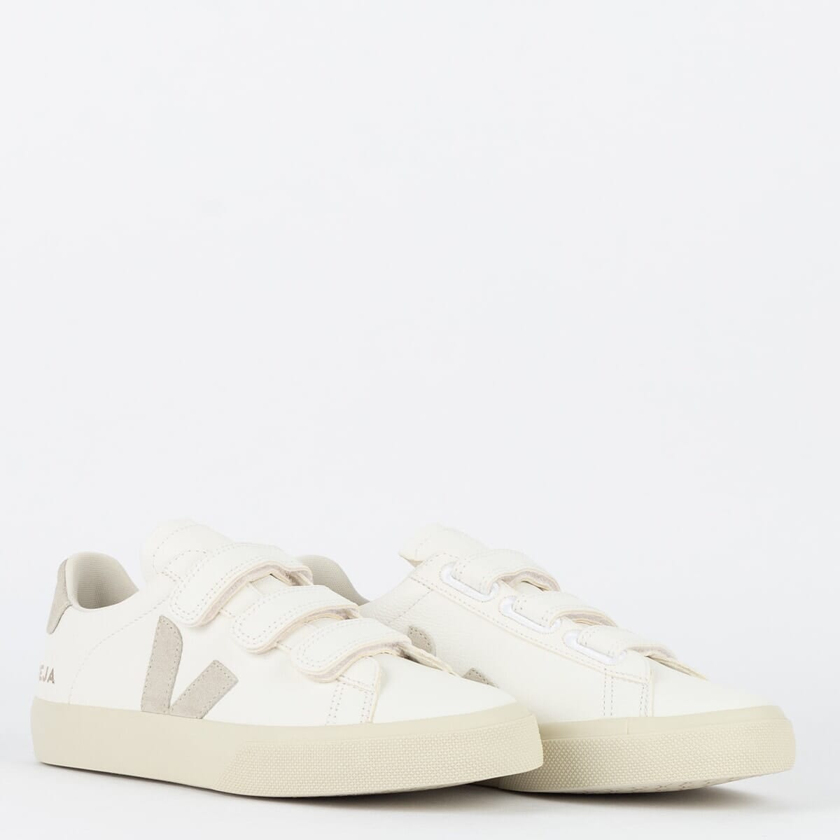 Chaussures V Shoes Chromefree Cuir Extra Blanc Platine