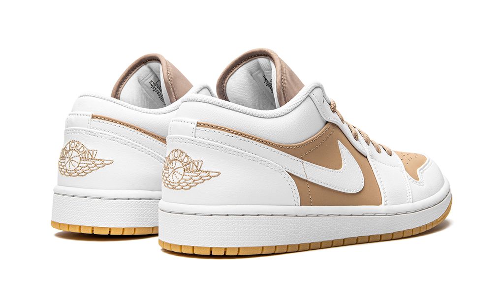 Jordan 1 Low Hemp White