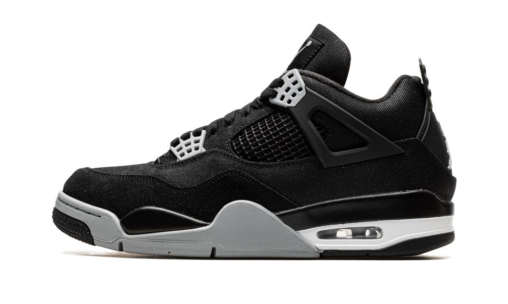 Jordan 4 Retro SE Schwarzes Segeltuch