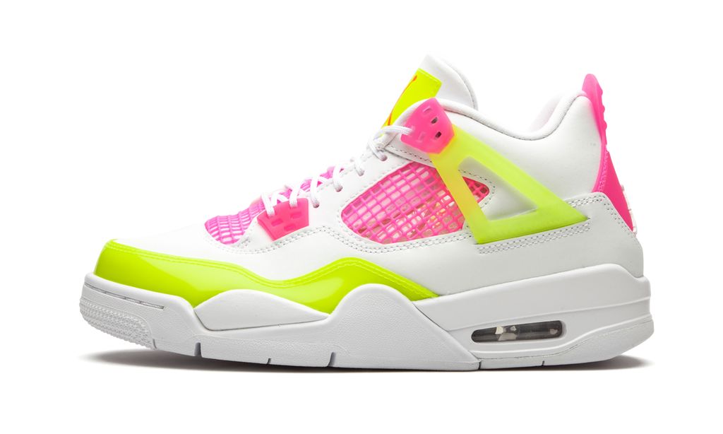 Jordan 4 Retro Weiß Zitrone Rosa