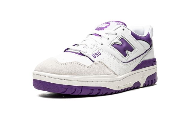 NB 550 Violet Blanc