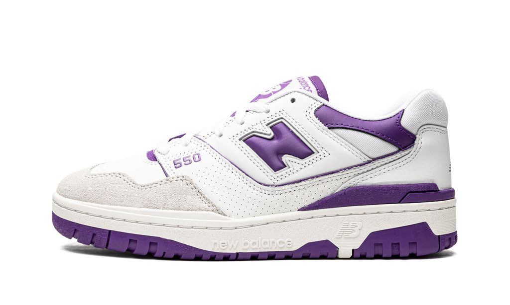 NB 550 Violet Blanc