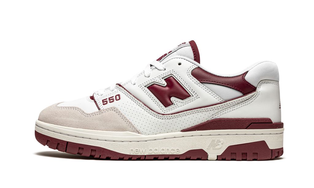 NB 550 Sea Salt Burgundy