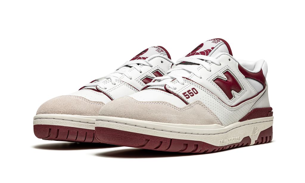 NB 550 Sea Salt Burgundy