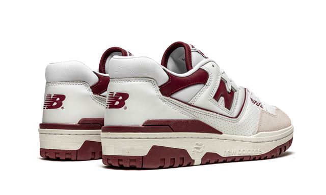NB 550 Sea Salt Burgundy