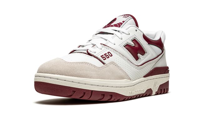 NB 550 Sea Salt Burgundy