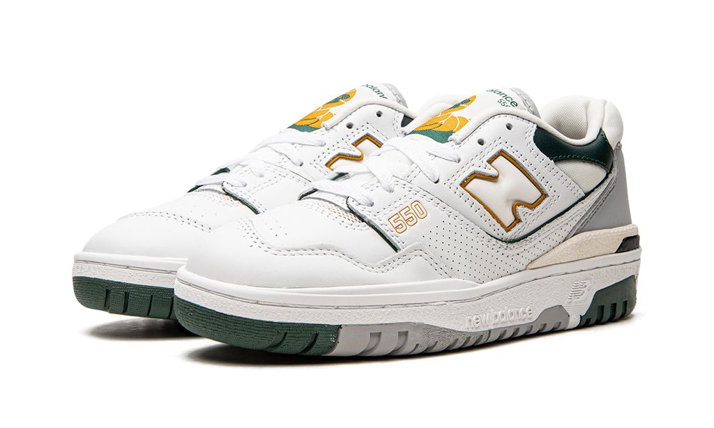 NB 550 White Nightwatch Green