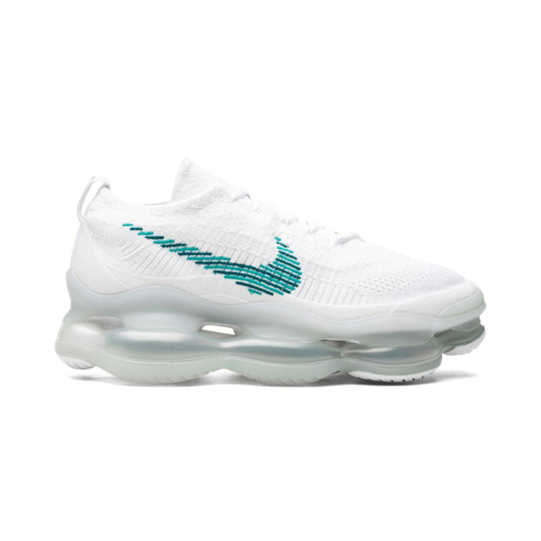 NK Air Max Scorpion FK Blanc Géode Bleu Sarcelle 