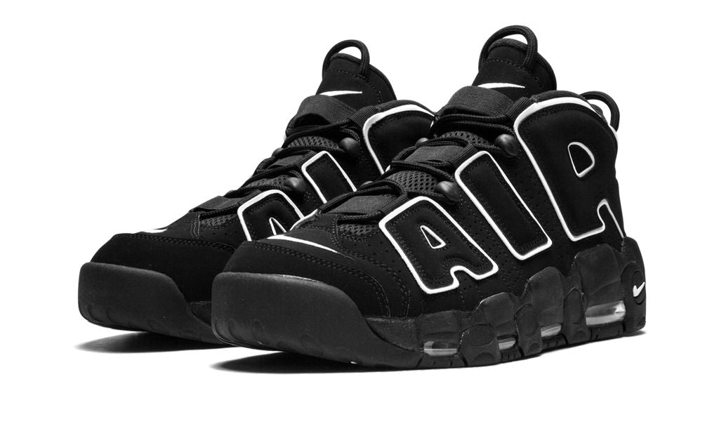NK Air More Uptempo Noir Blanc
