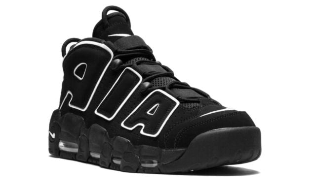 NK Air More Uptempo Noir Blanc