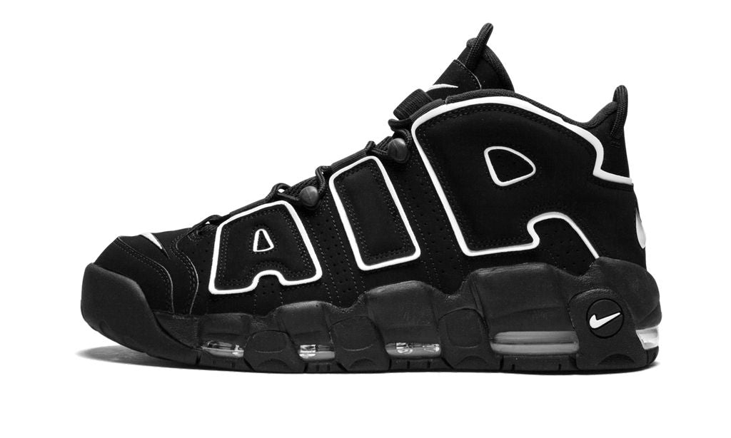 NK Air More Uptempo Noir Blanc