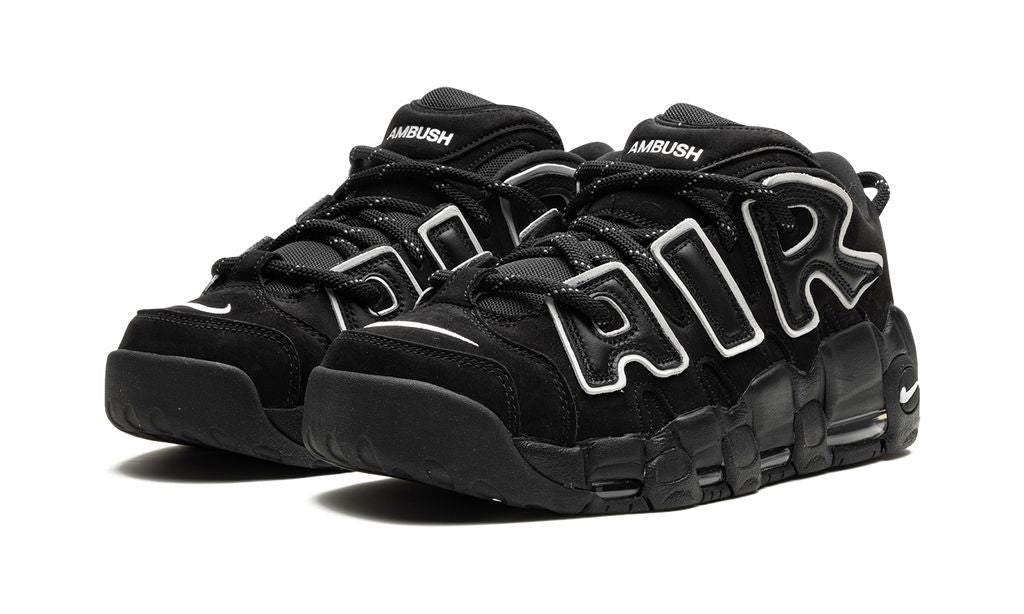 NK Air More Uptempo Low AMBUSH Noir