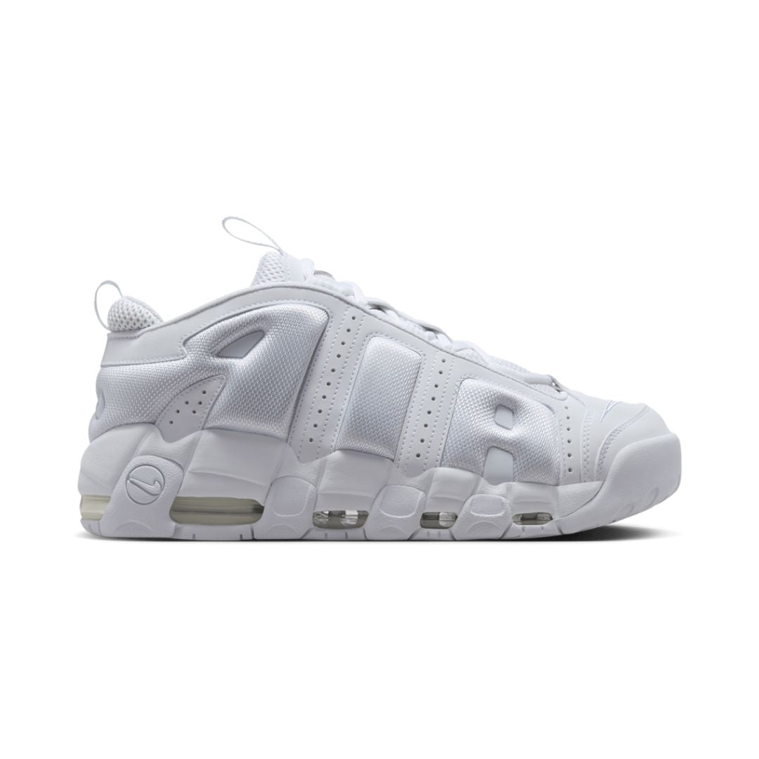 NK Air More Uptempo Low « Triple White »