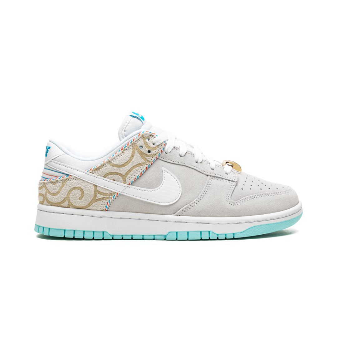 NK Dunk Low Barber Shop Grey