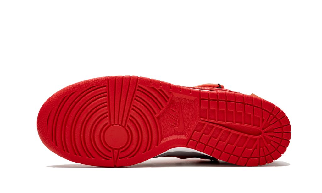 NK Dunk Low Off White University Red