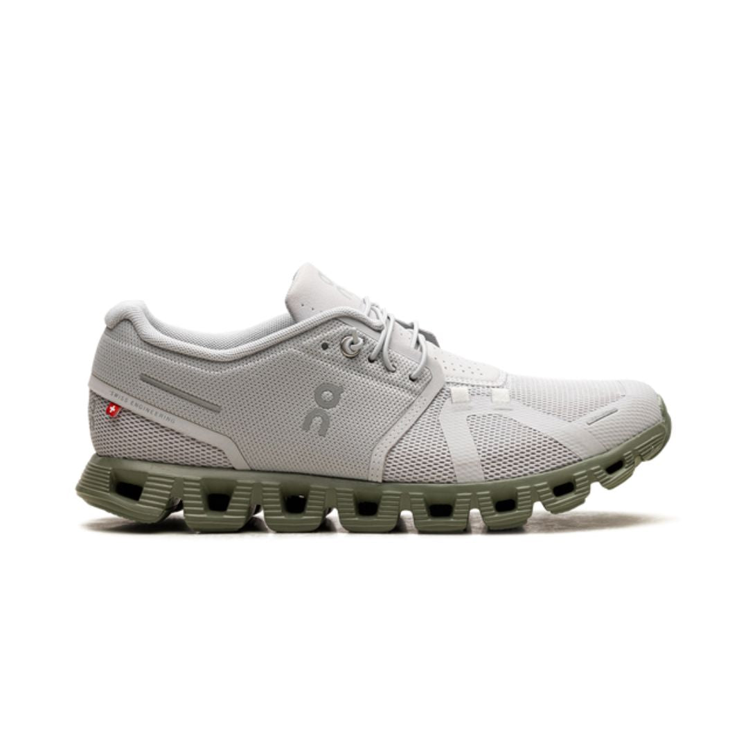 On Cloud 5 Glacier Grey Reseda Green