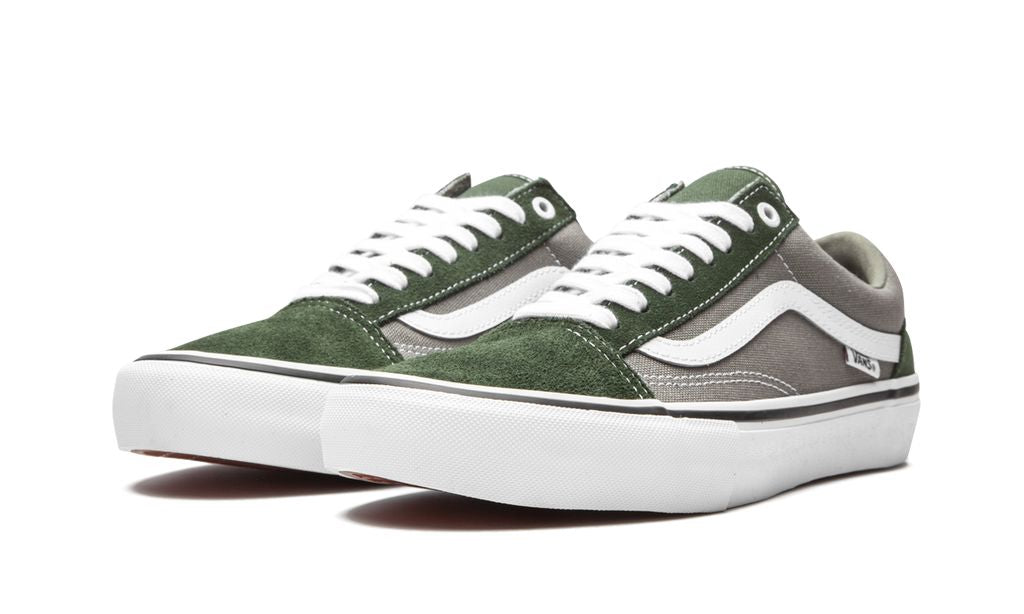 VNS Old Skool Pro Wald / Grau / Weiß